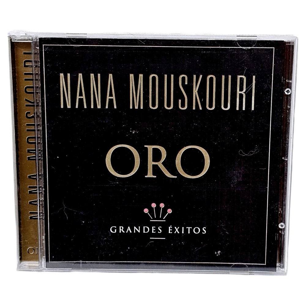 Nana Mouskouri Oro Grandes Exitos CD 5468012 Latin Pop Vocal Album EUC